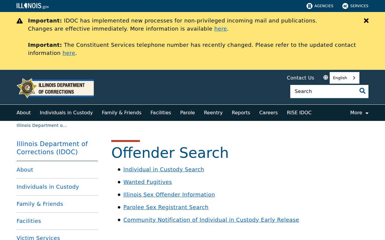Moultrie County Arrest Search IDOC custody lookup