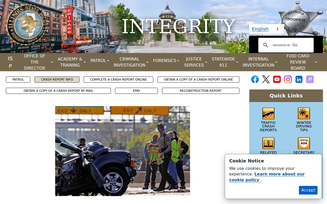 Moultrie County Arrest Search ISP crash ordering