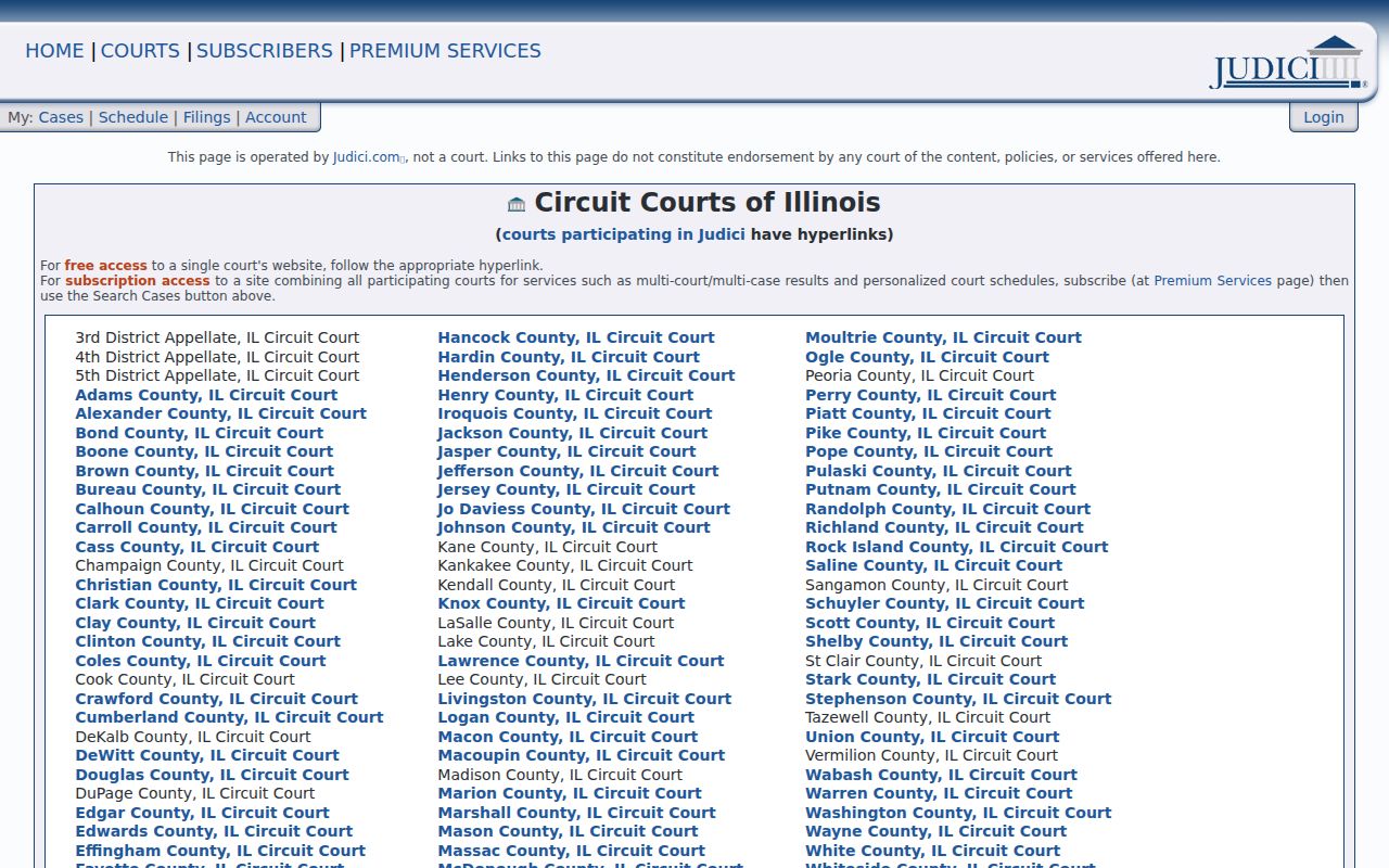 Moultrie County Court Case Lookup Judici courts